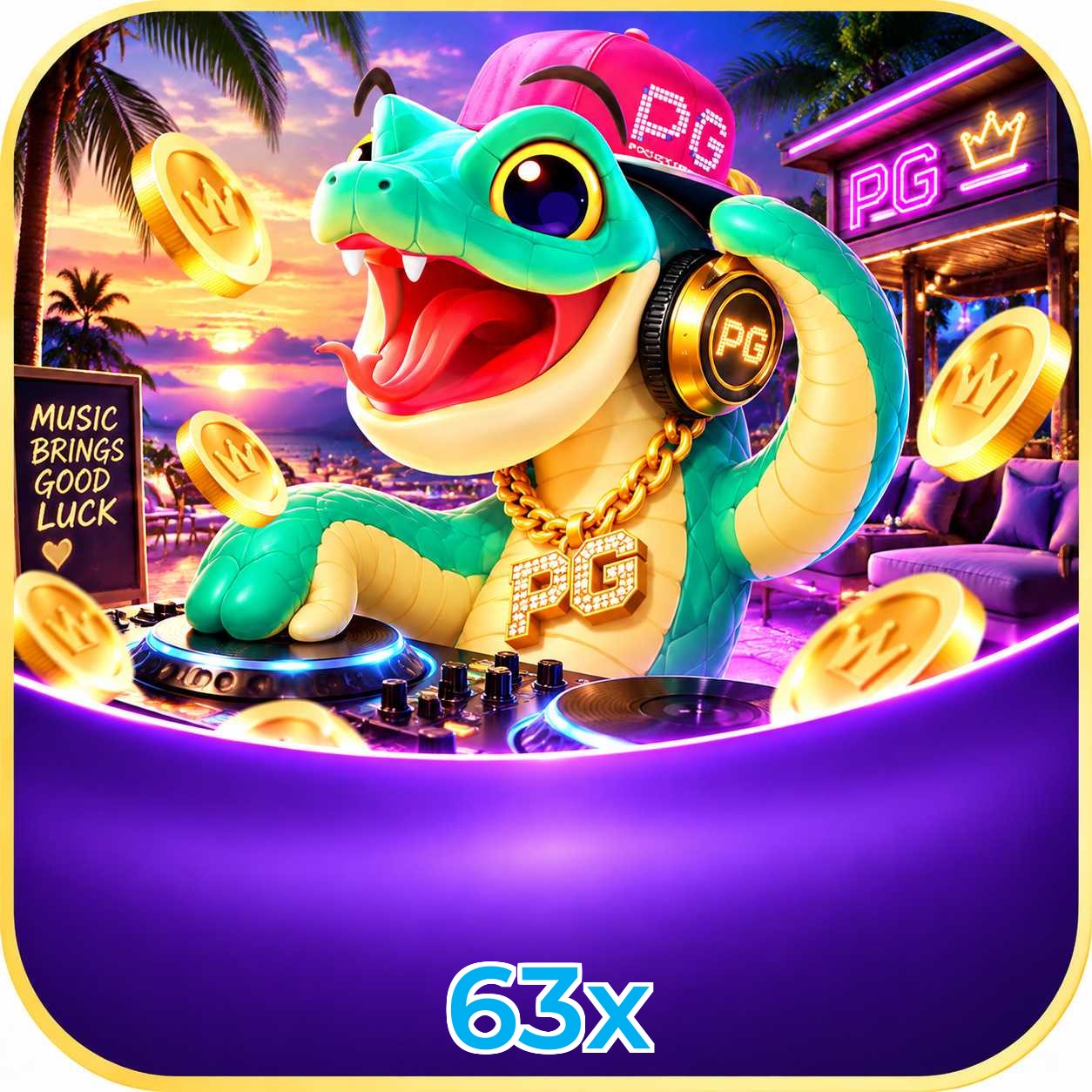 63x Free Spins
